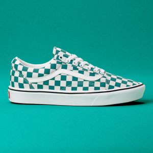 Vans Bayan Spor Ayakkabı ComfyCush Checker Old Skool Beyaz | 50773-470